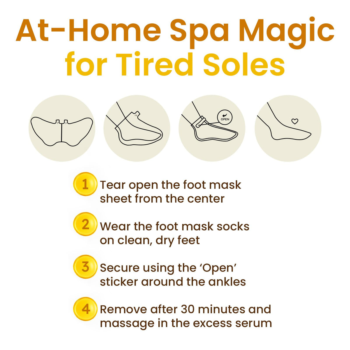 BLOOMORA booties worn on feet for a relaxing at-home treatment