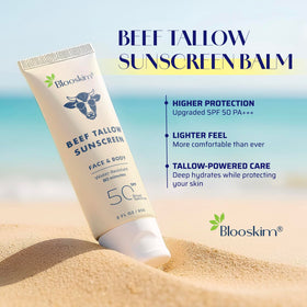 Blooskim creamy texture close-up displaying non-greasy absorption benefit