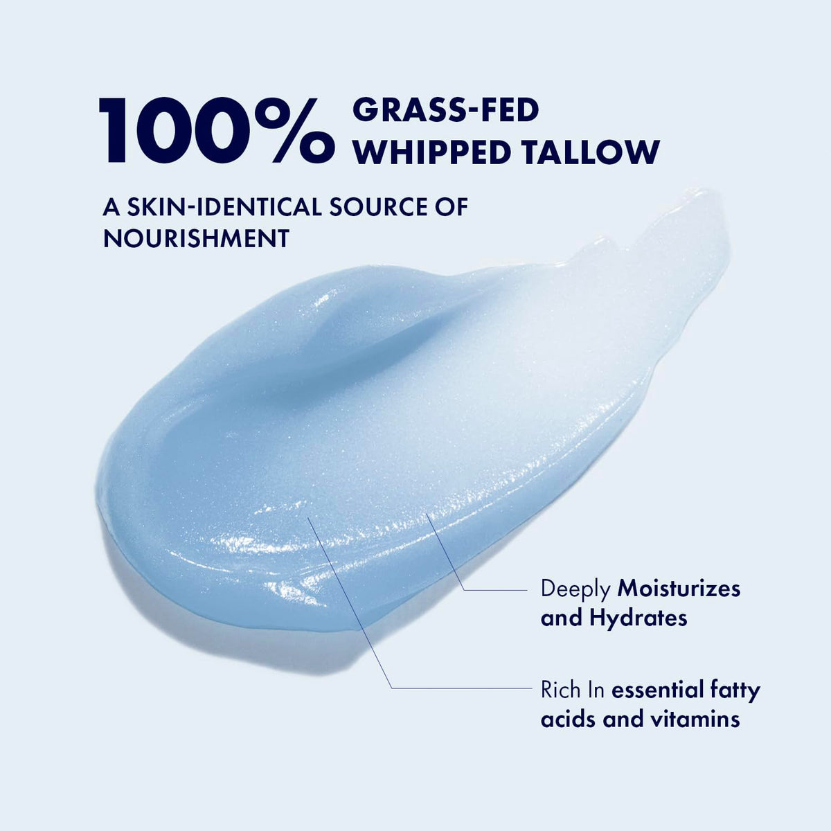 Blooskim methylene blue swatch showing clarity-supporting ingredient benefit