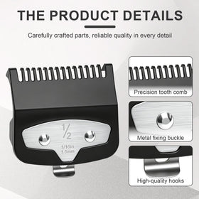 BLOTMS close-up of guard teeth and snap tabs showing secure attachment and precision