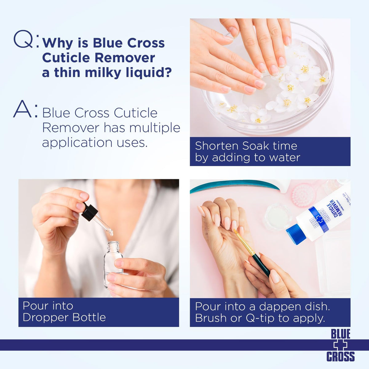 Blue Cross label close-up showing lanolin ingredient and benefits