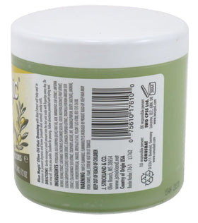 Blue Magic texture close-up showing creamy olive oil dressing for smooth hair
