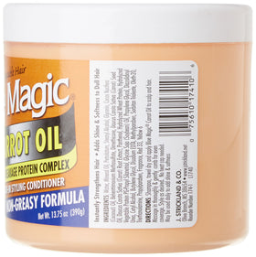 Blue Magic pump close-up with conditioner texture demonstrating smooth hydration for hair