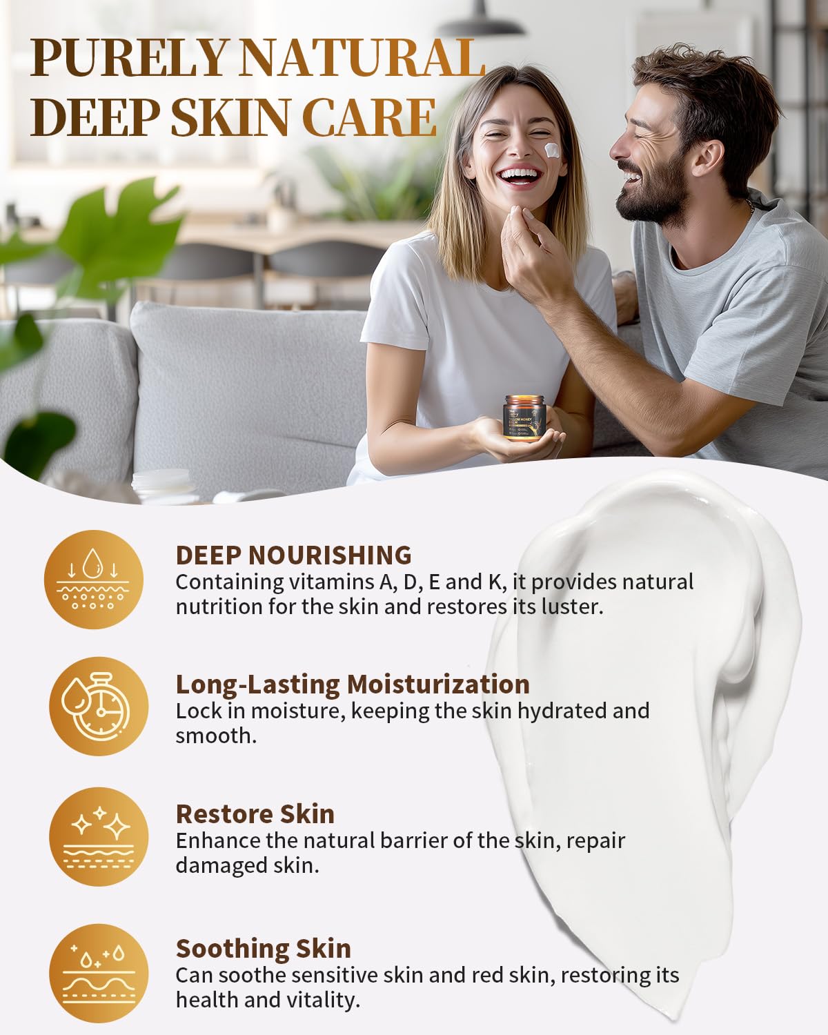 Blue Sea Sky face moisturizer in use during morning routine for layering under SPF