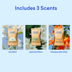 BLUELAND product label and certification icons, verified safer ingredients
