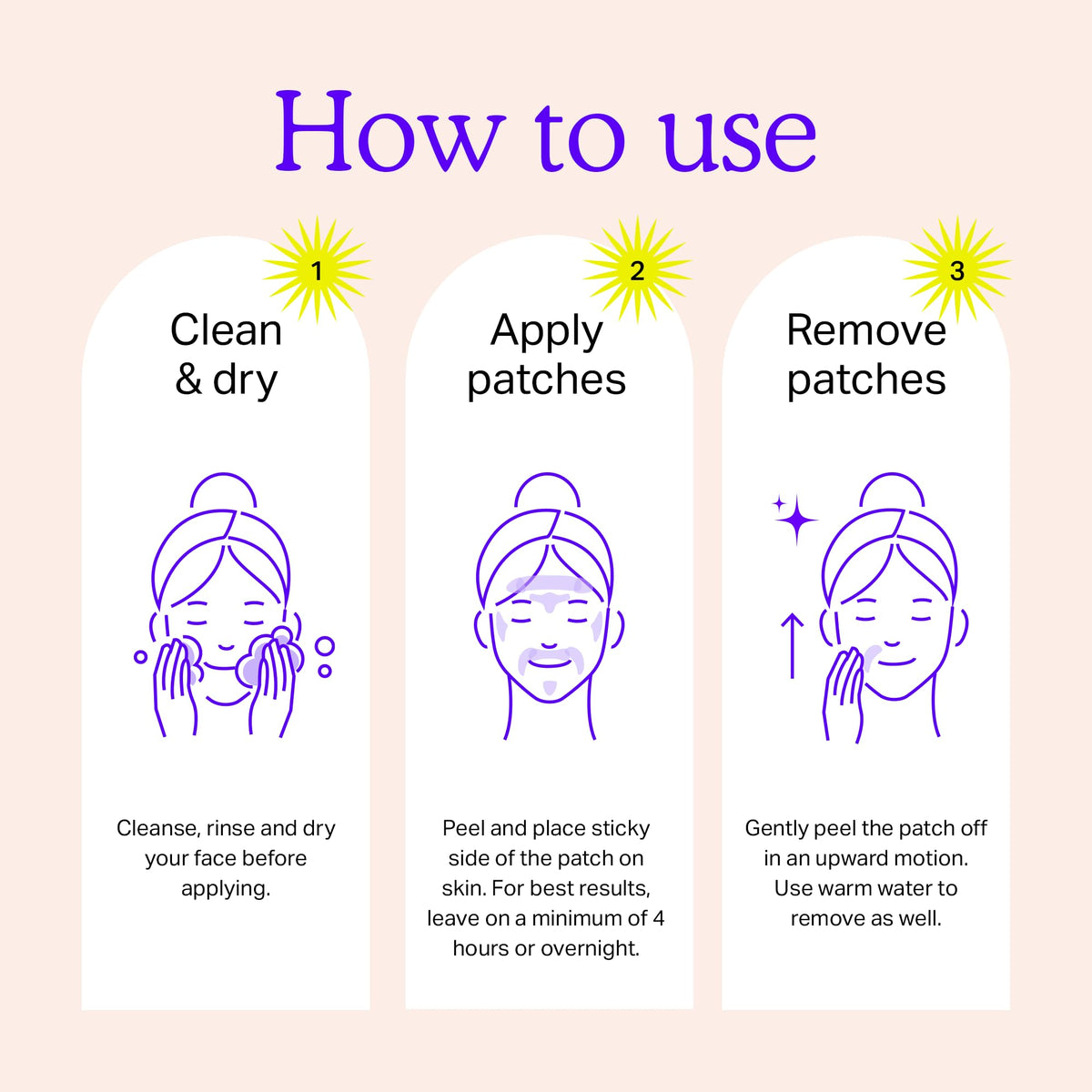 BLUMBODY patches worn overnight in bed showing discreet sleep-friendly use