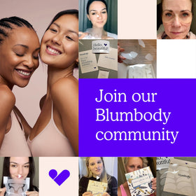 BLUMBODY flat lay of box contents illustrating included accessories
