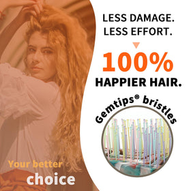 BLUSHMARKS vented brush head showing airflow for faster drying
