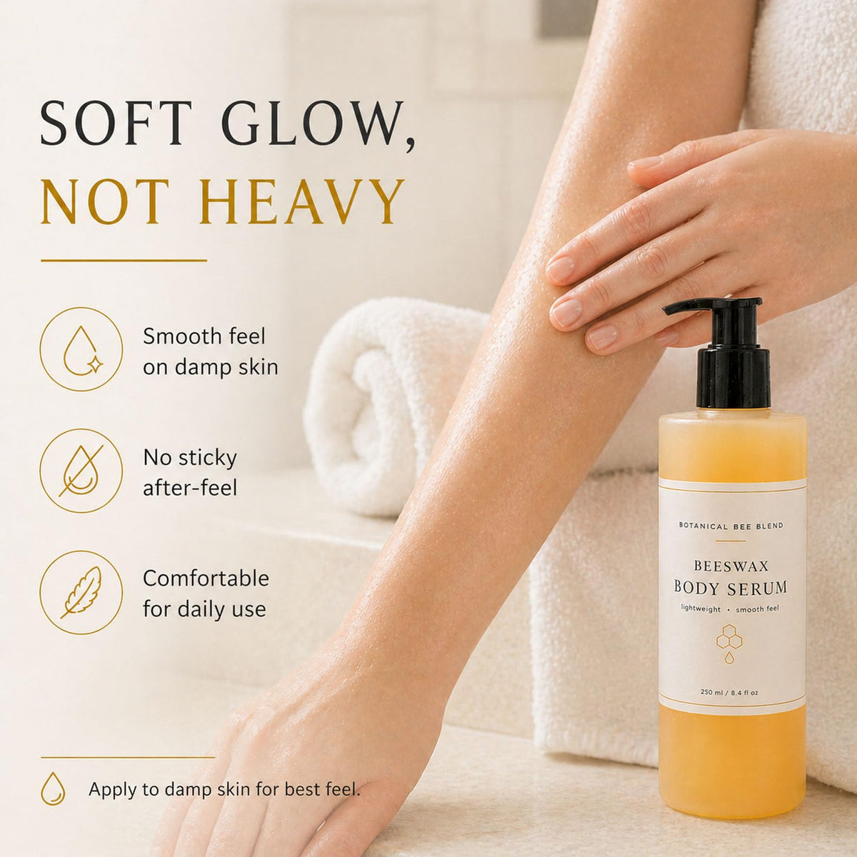 Boaccy lifestyle on bathroom shelf portraying daily routine ease and aesthetic