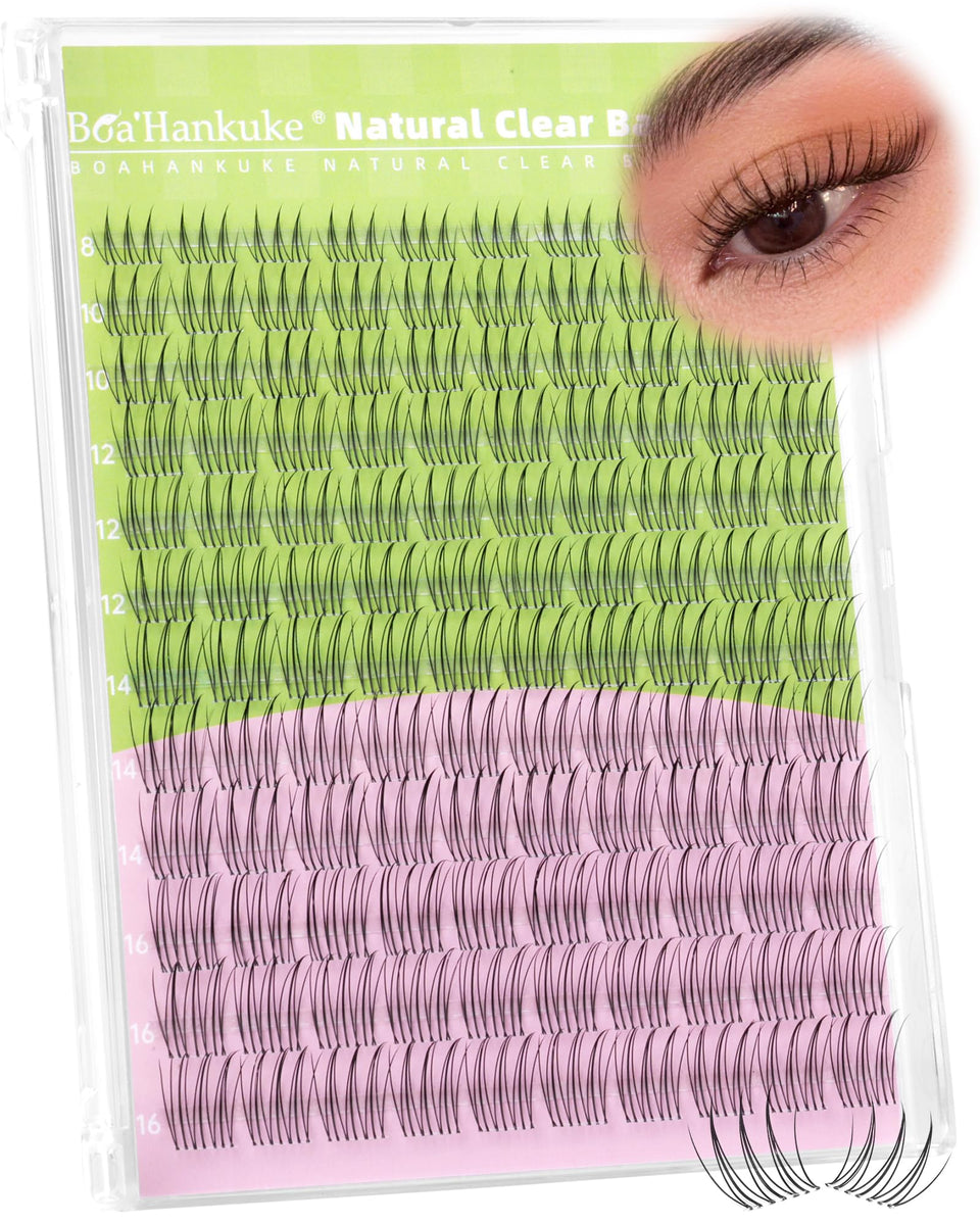 Boahankuke Aurora front packaging showing 120PCS and C curl benefits