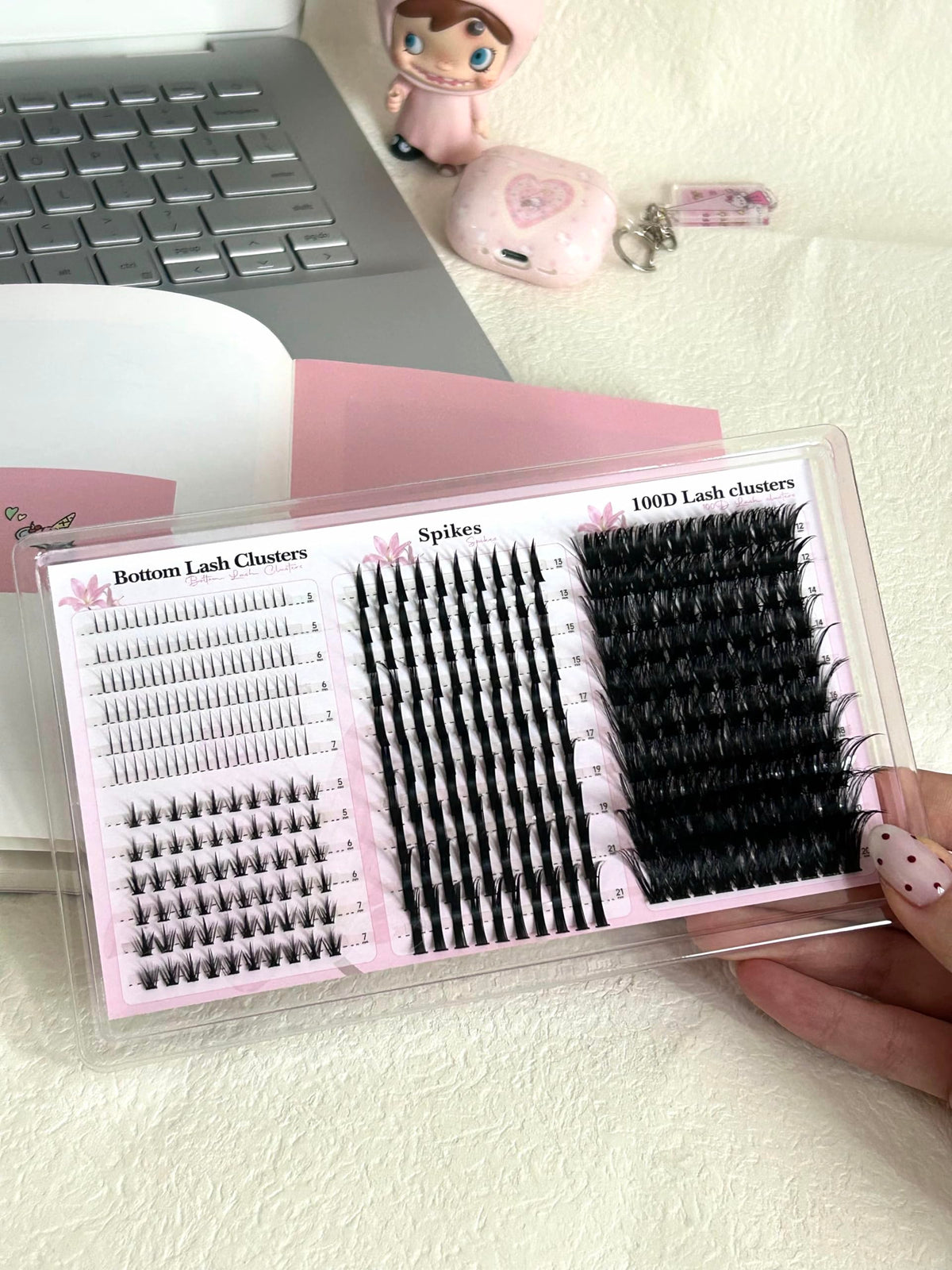 Boahankuke short bottom lash pieces displayed for subtle lower-line definition benefit