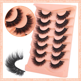 Boahankuke lashes applied creating a defined cat-eye and enhanced outer corner