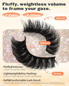 Boahankuke close-up of lash fibers highlighting soft mink-style texture and volume