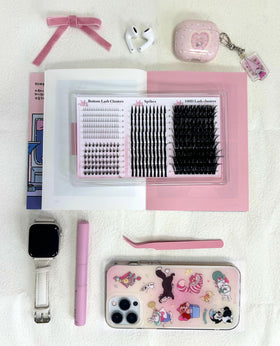 Boahankuke evening makeup look with clusters for bold, photogenic eye definition