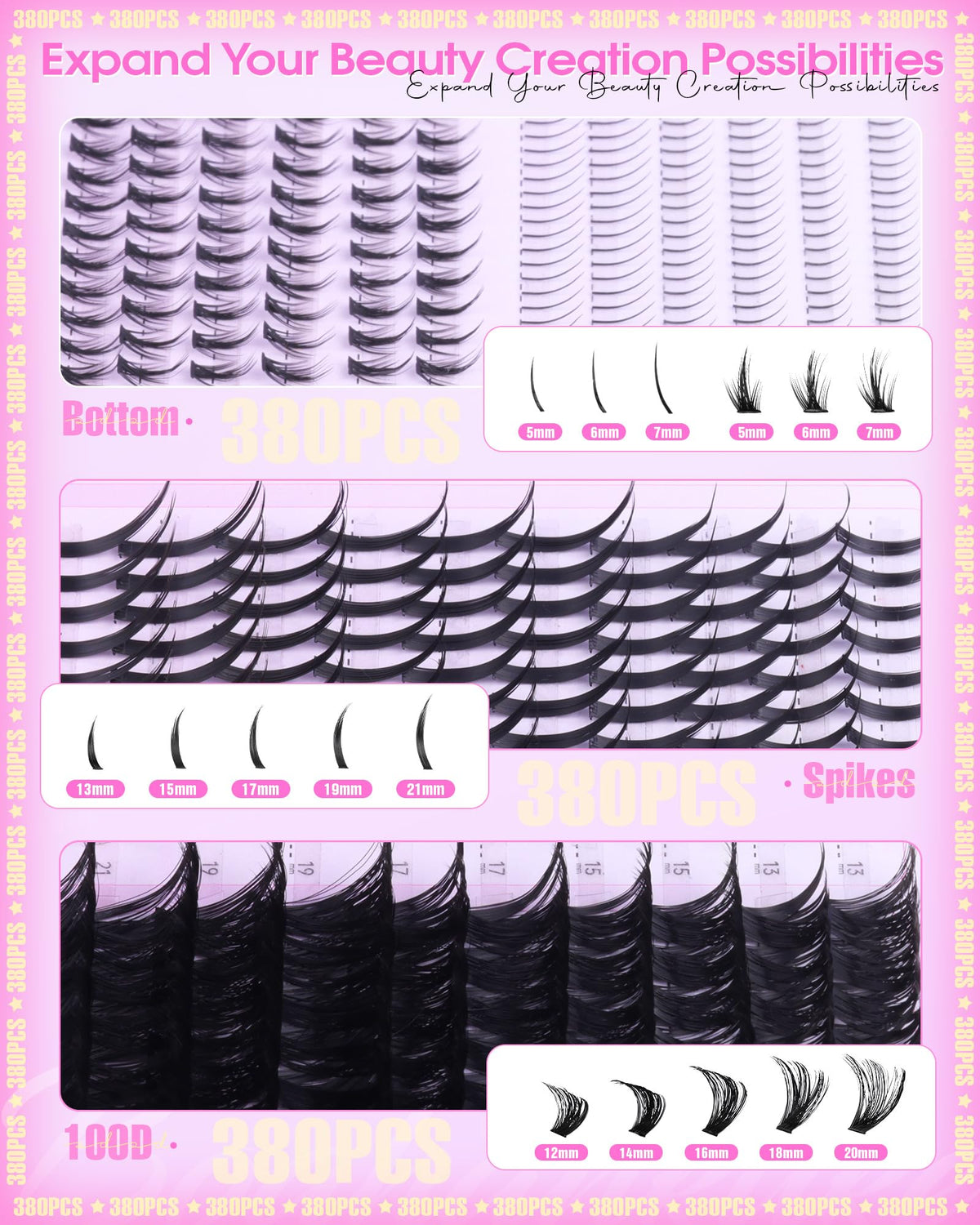 Boahankuke lash fibers showing D-curve texture for comfortable, lifted wear