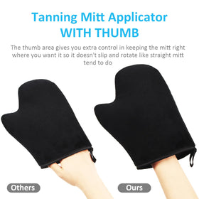 Boao back lotion applicator handle image illustrating extended reach and even spread