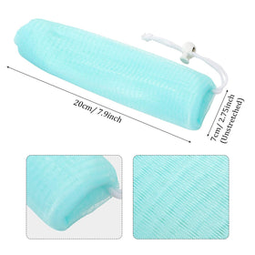 Boao close-up of mesh texture demonstrating gentle exfoliation benefit