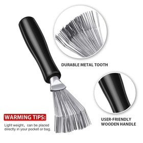 Boao detailed view of dual-head cleaning brush clearing dust and lint efficiently