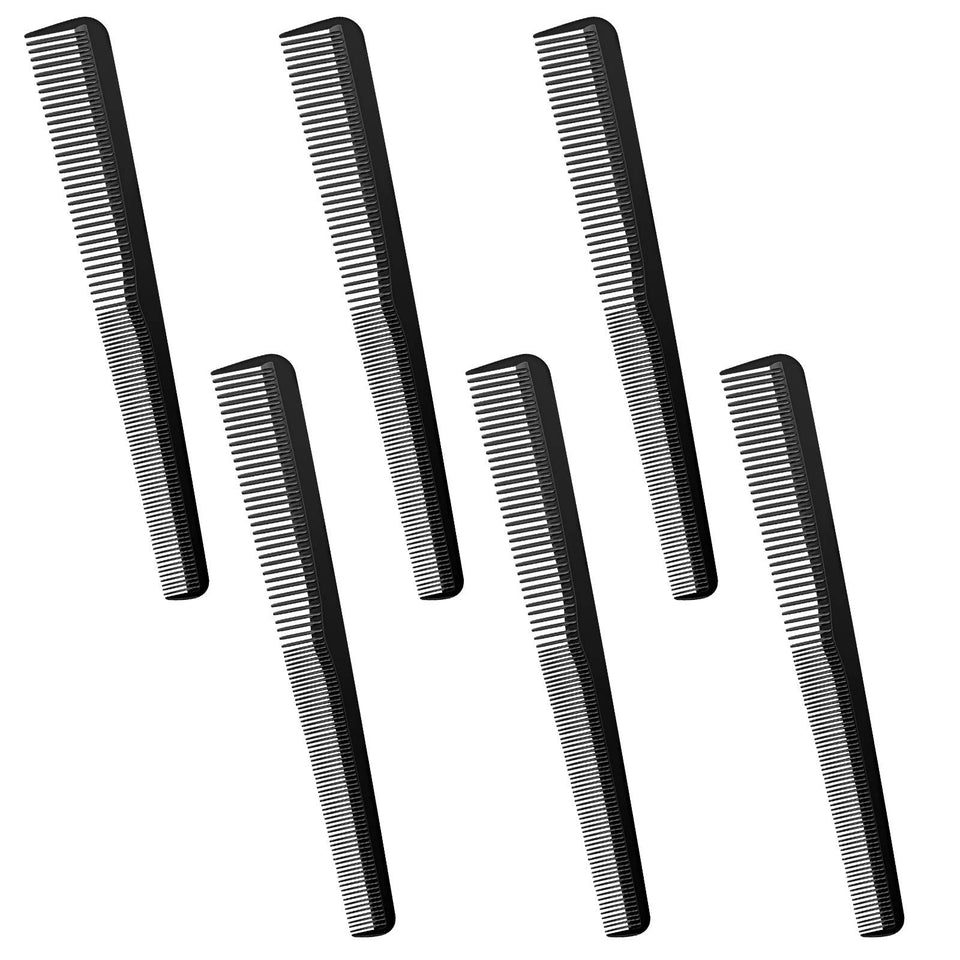 Boao front view six combs showing complete set and professional design benefits