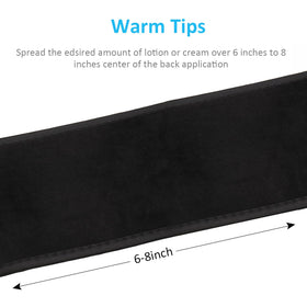 Boao tanning mitt highlighting thumb zone for controlled, streak-free application