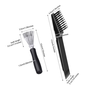 Boao tools beside a travel pouch in a bathroom setting for easy on-the-go upkeep