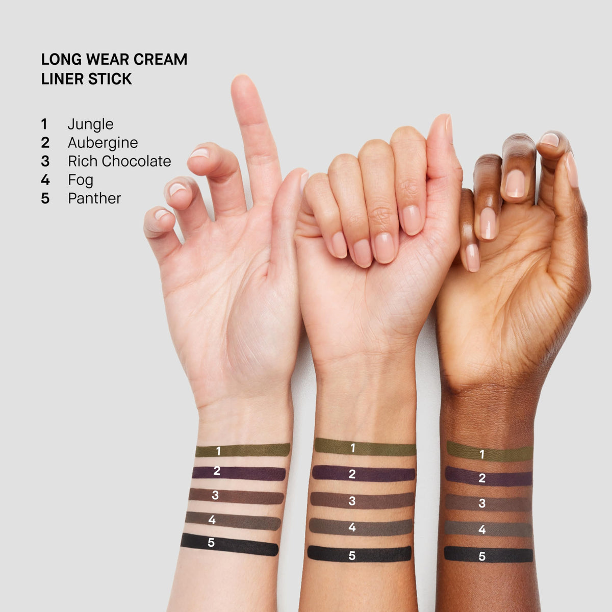 Bobbi Brown cream liner in use creating sharp wing for long-lasting definition