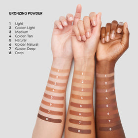 Bobbi Brown on model creating warm matte glow for everyday wear