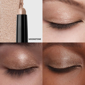 bobbi brown close-up of Moonstone stick tip reveals creamy texture for smooth glide