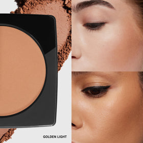 Bobbi Brown powder texture close-up showing silky, blendable finish