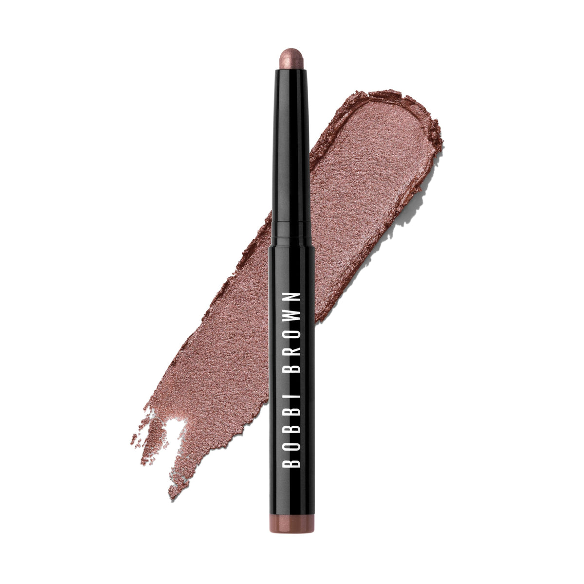 Bobbi Brown shadow stick front view showing dusty mauve color and convenience