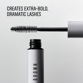 Bobbi Brown mascara applied on model showing dramatic smokey-eye enhancement