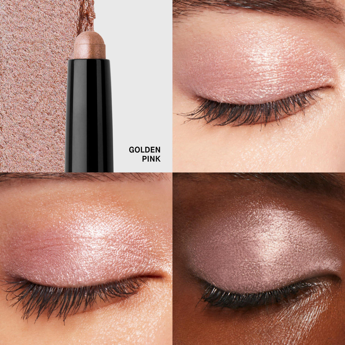 Bobbi Brown creamy Golden Pink texture close-up for smooth blendability