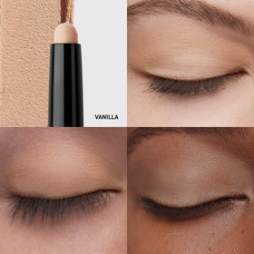 Bobbi Brown vanilla stick tip close-up showing creamy texture and smooth glide
