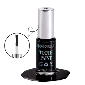BOBISUKA size comparison with coin showing compact 5 ml portability benefit