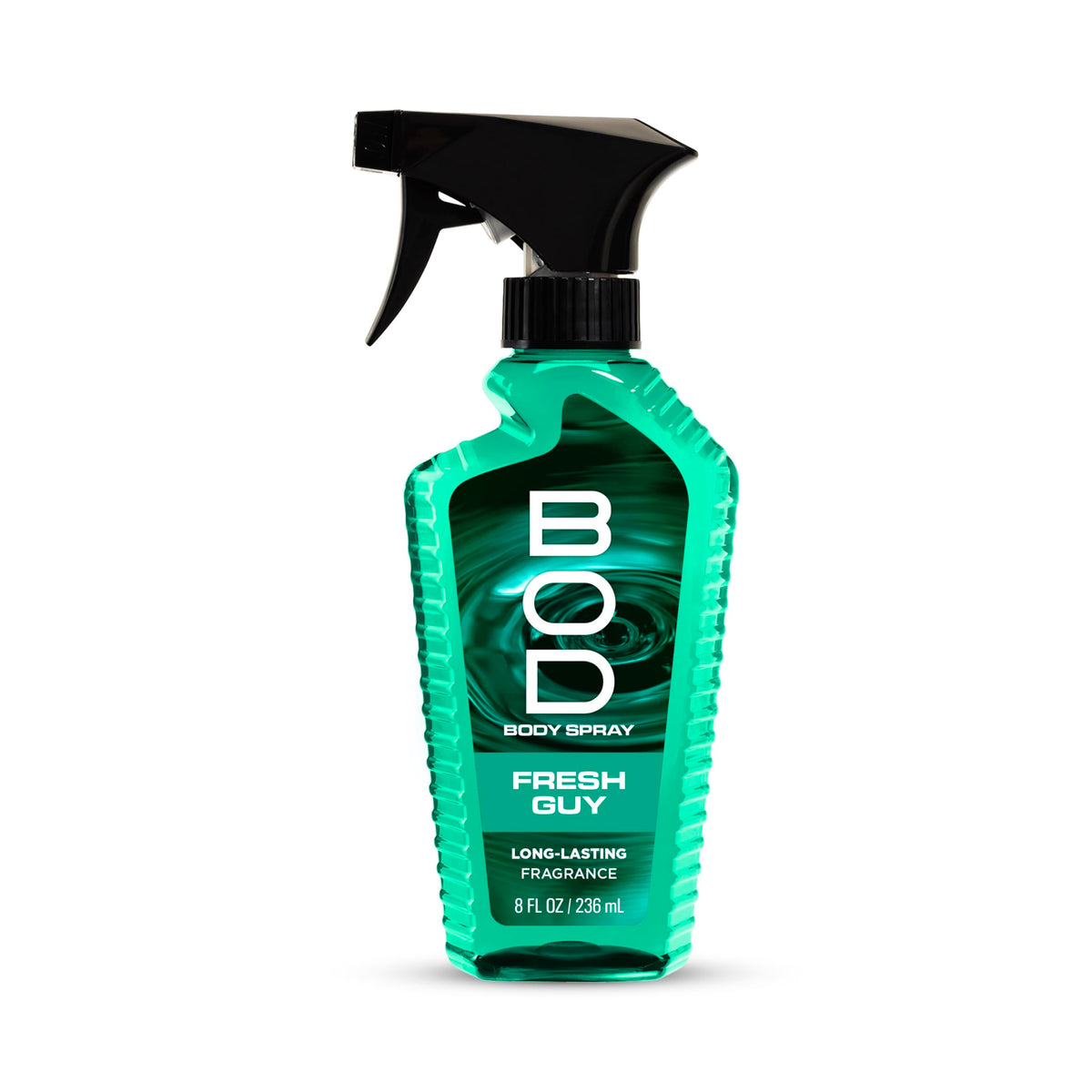 BOD man front packaging showing bottle and branding for easy identification
