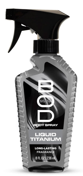 BOD Man front packaging showing bold bottle and clear branding benefit: easy identification