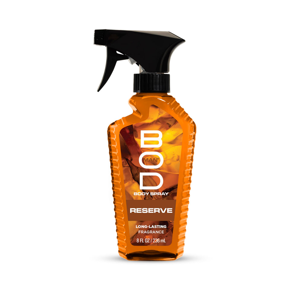 BOD Man Reserve front packaging showing bottle and labels for quick recognition