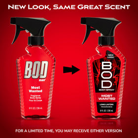 BOD man side label with ingredient details for informed buyers