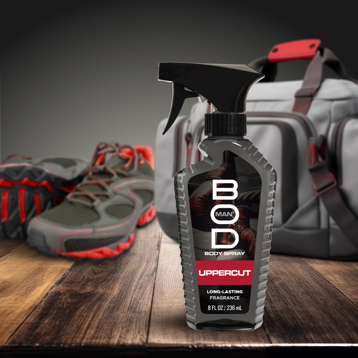 BOD Man cap and nozzle detail showing easy use and secure closure benefit