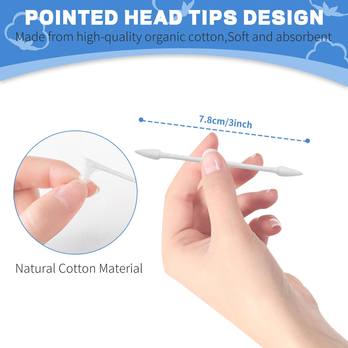 BODFPPC swab cleaning eyeliner demonstrating precise, lint-free control