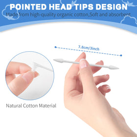 BODFPPC swab cleaning eyeliner demonstrating precise, lint-free control