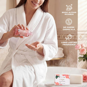 BODY & EARTH body butter jar with a scoop showing rich texture for deep hydration