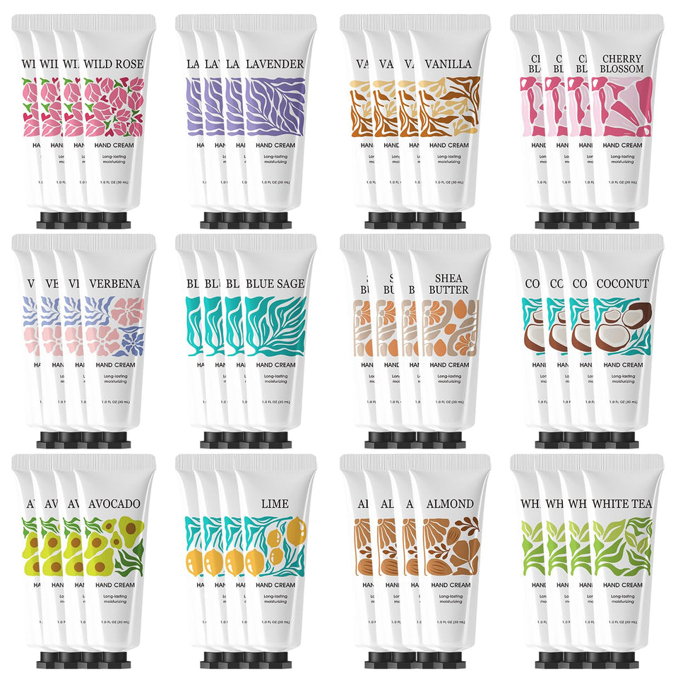 BODY & EARTH # LOVE front packaging showing 48-count set and assorted scents