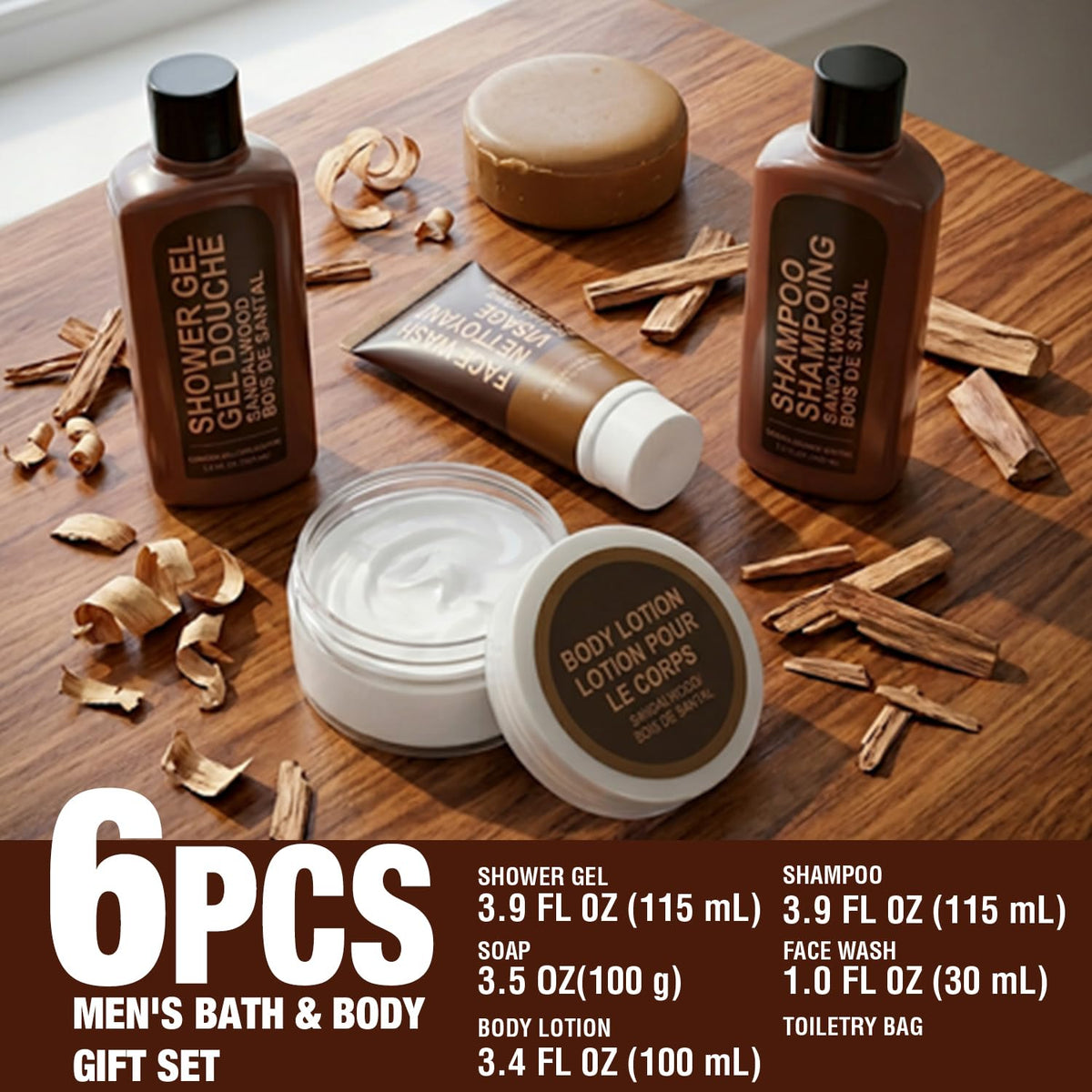 BODY & EARTH arranged kit contents highlighting convenience and travel readiness