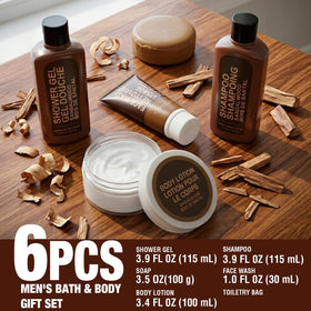 BODY & EARTH arranged kit contents highlighting convenience and travel readiness