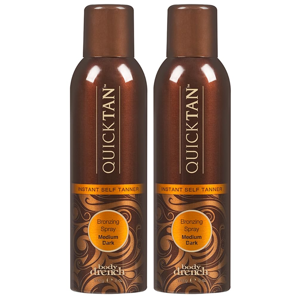 Body Drench QuickTan bottle front view showing label and instant tint benefit