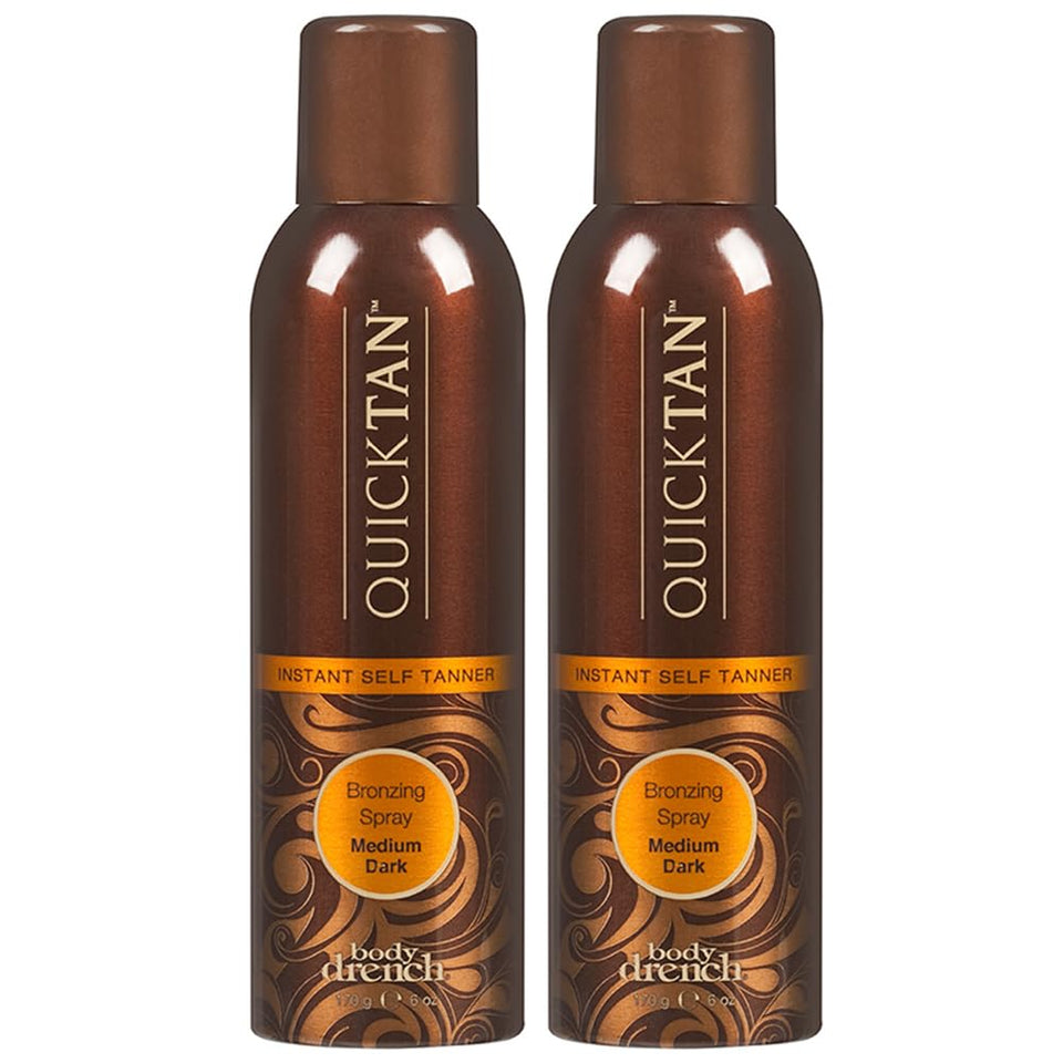 Body Drench QuickTan bottle front view showing label and instant tint benefit
