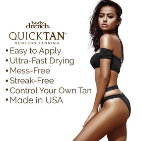 Body Drench QuickTan 360-degree nozzle close-up for easy reach application