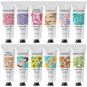 BODY & EARTH # LOVE front packaging showing all 12 mini tubes for gifting
