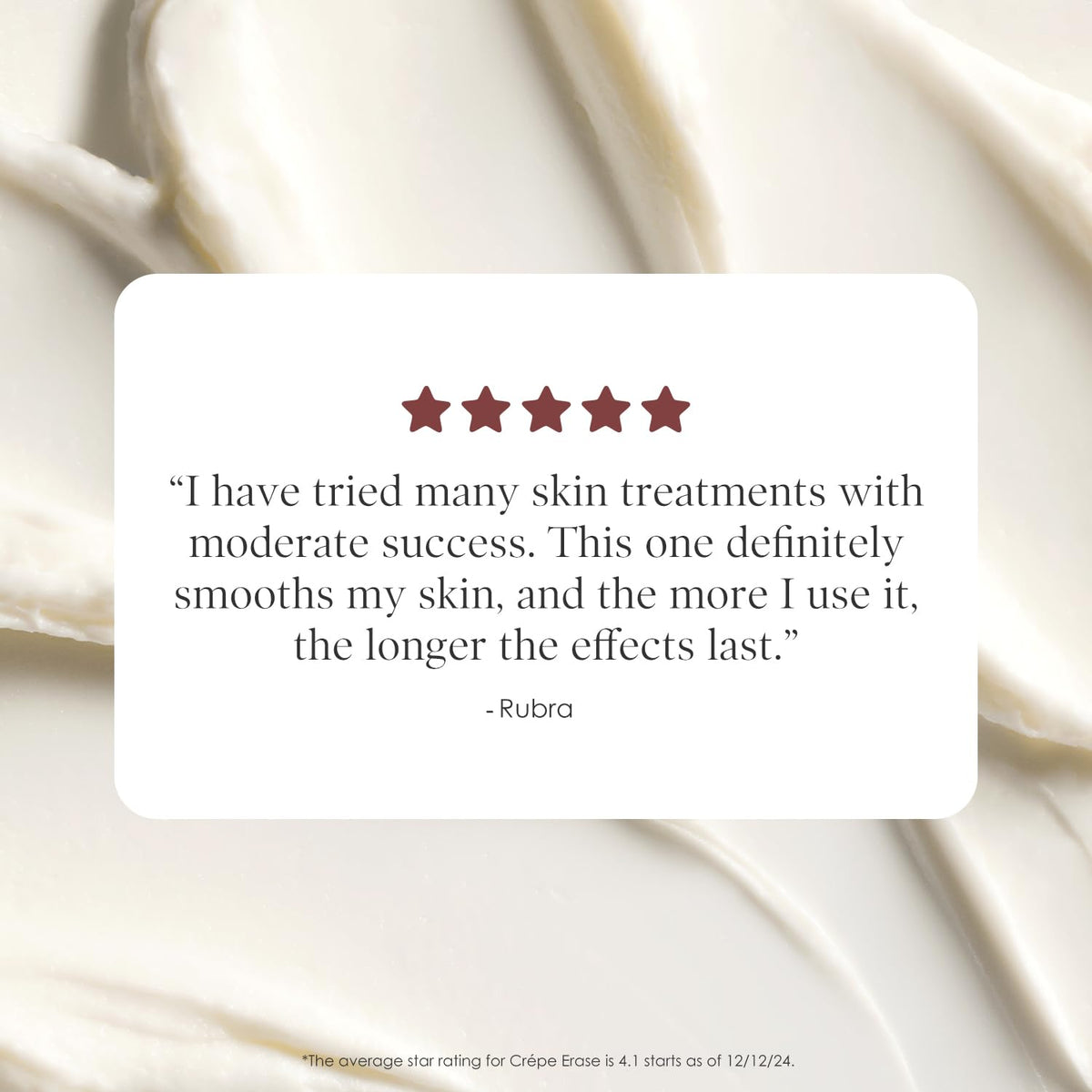 BODY FIRM applied as part of a night routine to hydrate and plump skin overnight